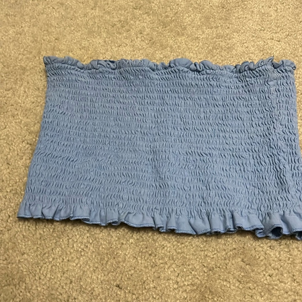 Tube top blue